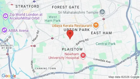 Apartments for rent i London E13 - kort over placeringen