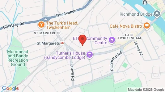 Apartments for rent i Twickenham - Middlesex - kort over placeringen