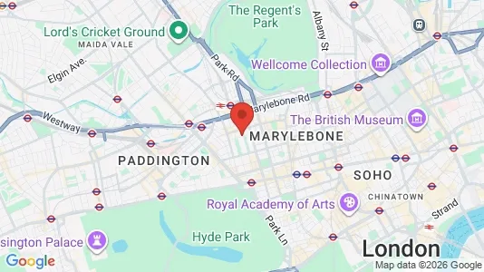 Apartments for rent in London W1H - Photo from Google Street View