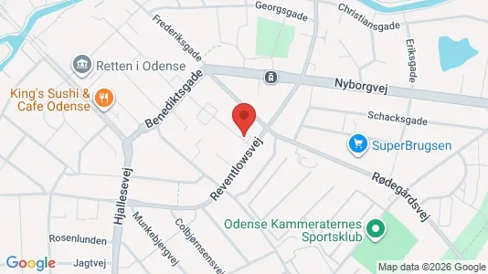 Apartments for rent in Odense C - Photo from Google Street View