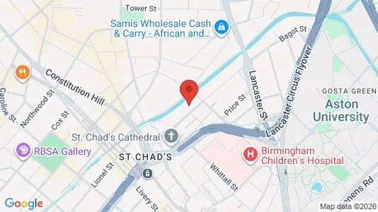 Apartments for rent in Birmingham - West Midlands - Photo from Google Street View