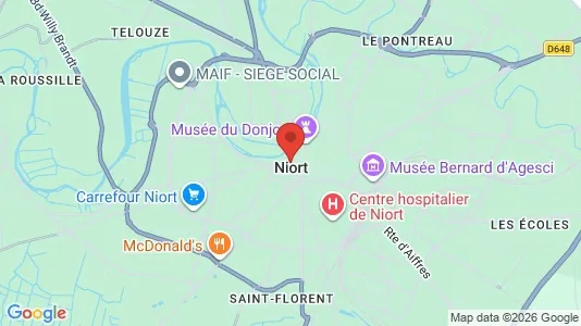 Houses for rent in Niort - Photo from Google Street View