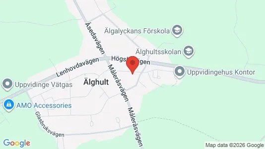 Apartments for rent i Uppvidinge - kort over placeringen