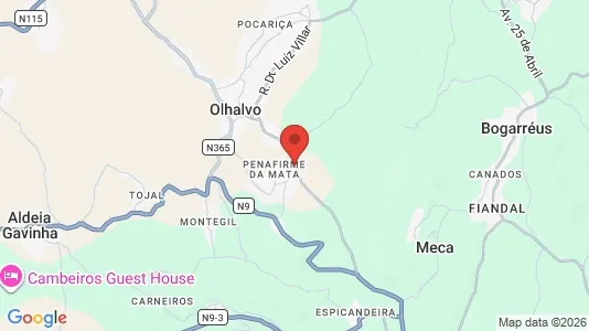 Apartments for rent i Alenquer - kort over placeringen