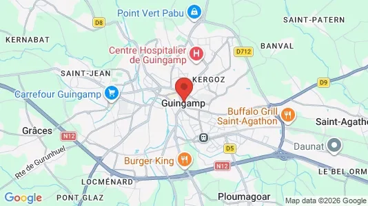 Apartments for rent in Guingamp - Photo from Google Street View