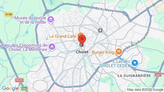 Houses for rent in Cholet - Photo from Google Street View