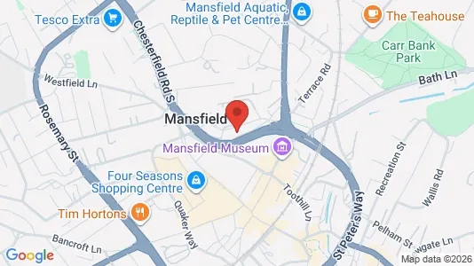 Apartments for rent in Mansfield - Nottinghamshire - Photo from Google Street View