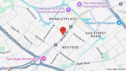 Apartments for rent in Birmingham - West Midlands - Photo from Google Street View