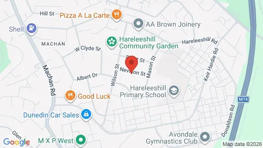 Apartments for rent i Larkhall - Lanarkshire - kort over placeringen