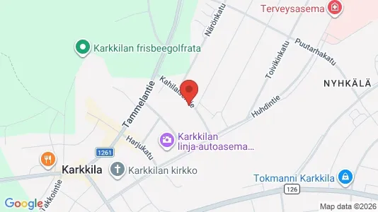 Apartments for rent i Karkkila - kort over placeringen