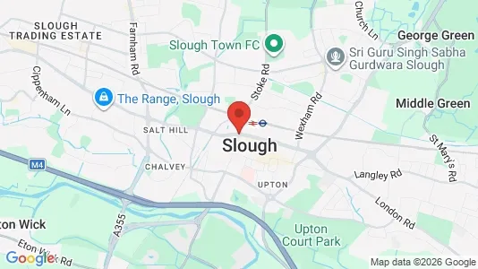 Apartments for rent i Slough - Berkshire - kort over placeringen
