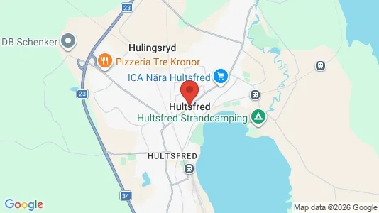 Apartments for rent in Hultsfred - Photo from Google Street View