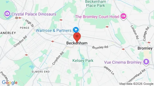Apartments for rent in Beckenham - Kent - Photo from Google Street View