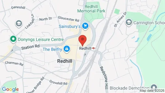 Apartments for rent in Redhill - Surrey - Photo from Google Street View
