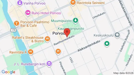 Apartments for rent i Porvoo - kort over placeringen