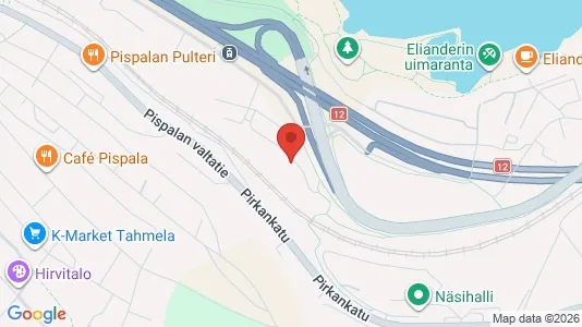 Apartments for rent i Tampere Lounainen - kort over placeringen