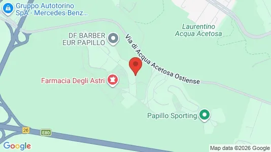 Apartments for rent i Roma Municipio IX – EUR - kort over placeringen