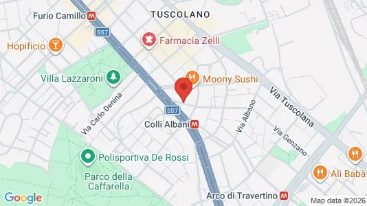 Apartments for rent i Roma Municipio VIII – Appia Antica - kort over placeringen
