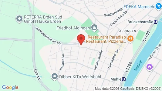 Apartments for rent in Ludwigsburg - Photo from Google Street View