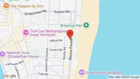 Apartments for rent in Great Yarmouth - Norfolk - Photo from Google Street View