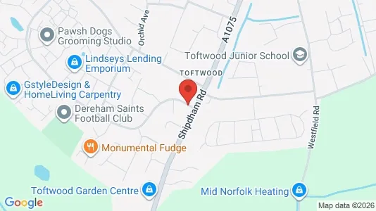 Apartments for rent in Dereham - Norfolk - Photo from Google Street View