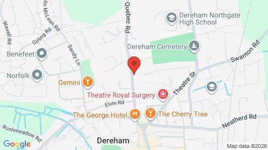 Apartments for rent in Dereham - Norfolk - Photo from Google Street View