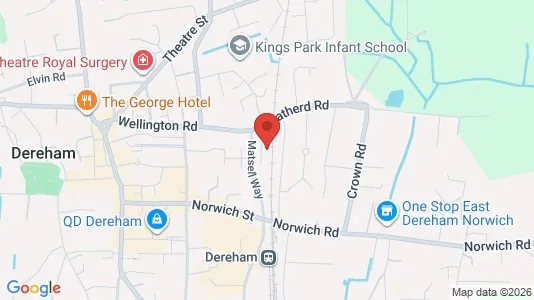 Apartments for rent in Dereham - Norfolk - Photo from Google Street View