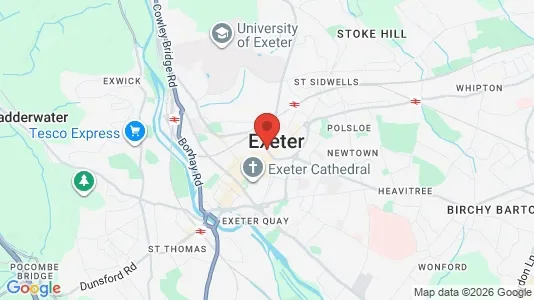 Apartments for rent in Exeter - Devon - Photo from Google Street View