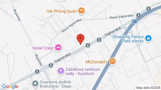 Apartments for rent in Bratislava Nové Mesto - Photo from Google Street View