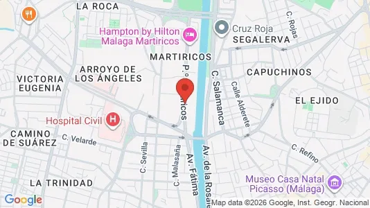 Apartments for rent in Málaga - Photo from Google Street View