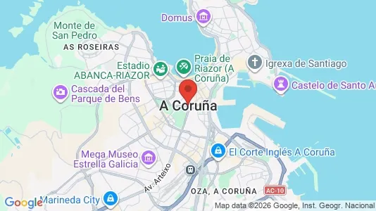 Apartments for rent in A Coruña - Photo from Google Street View