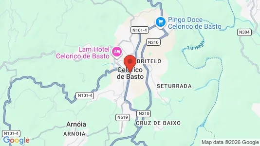 Apartments for rent in Celorico de Basto - Photo from Google Street View
