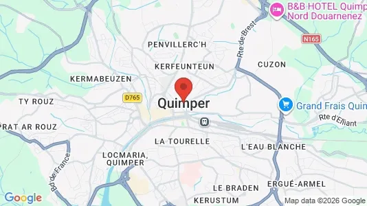 Houses for rent in Quimper - Photo from Google Street View