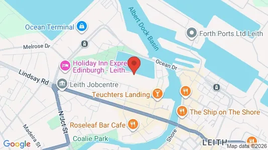 Apartments for rent i Edinburgh - Midlothian - kort over placeringen