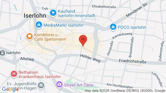 Apartments for rent i Märkischer Kreis - kort over placeringen