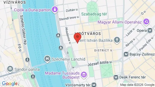 Apartments for rent i Budapest Belváros-Lipótváros - kort over placeringen