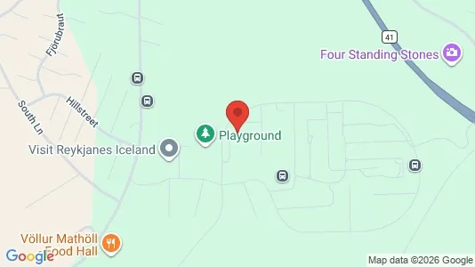 Apartments for rent i Reykjanesbær - kort over placeringen