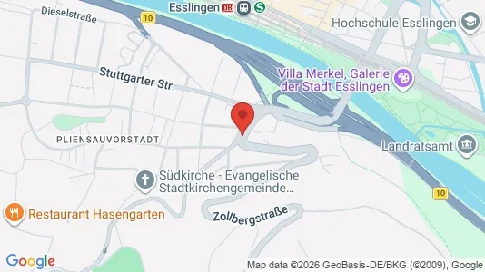 Apartments for rent i Karlsruhe - kort over placeringen