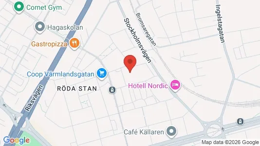 Apartments for rent i Norrköping - kort over placeringen