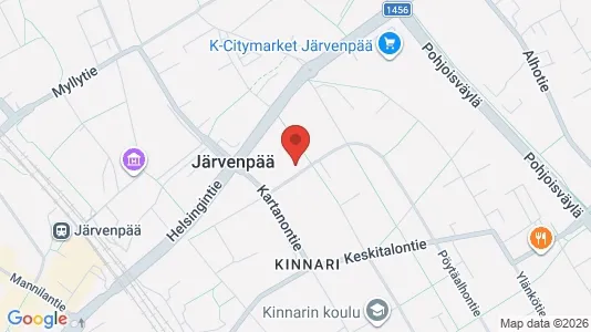 Apartments for rent i Järvenpää - kort over placeringen