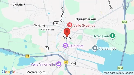 Apartments for rent in Vejle Center - Photo from Google Street View