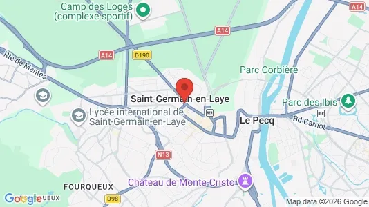 Apartments for rent in Saint-Germain-en-Laye - Photo from Google Street View
