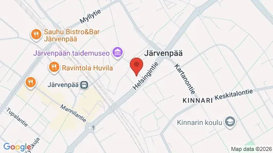 Apartments for rent i Järvenpää - kort over placeringen