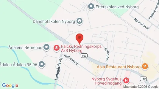 Apartments for rent in Nyborg - Photo from Google Street View