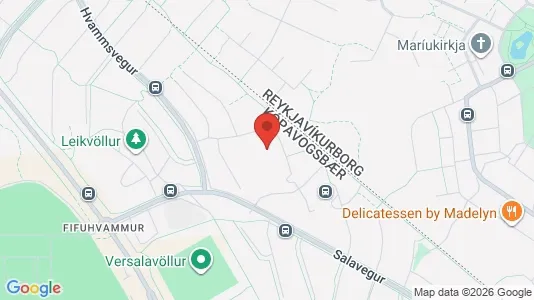 Apartments for rent i Kópavogur - kort over placeringen