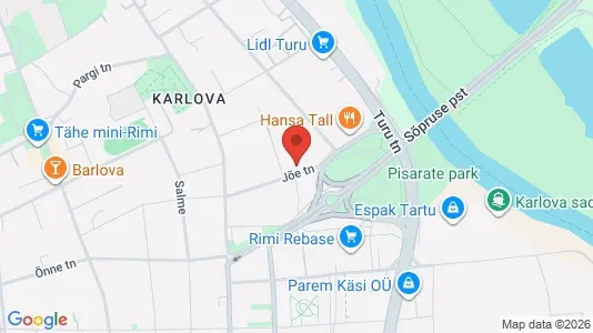 Apartments for rent in Tartu - Photo from Google Street View