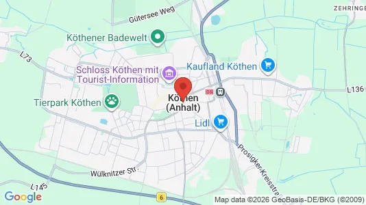 Houses for rent i Anhalt-Bitterfeld - kort over placeringen