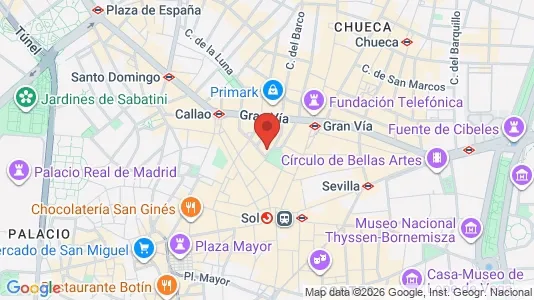 Apartments for rent in Madrid Centro - Photo from Google Street View
