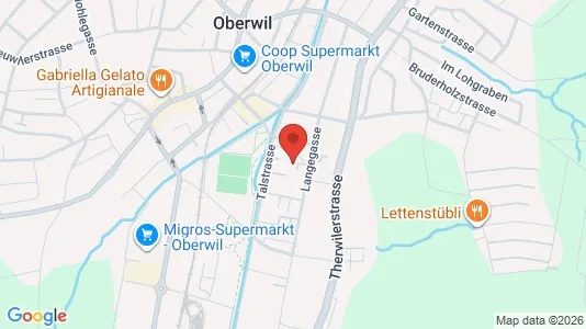 Apartments for rent i Arlesheim - kort over placeringen