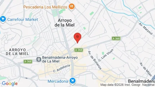 Apartments for rent in Benalmádena - Photo from Google Street View